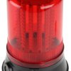 Sygnalizator 24 V DC Migające, obrotowe, stałe Czerwony Montaż powierzchniowy LED