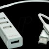 14.02.5037 USB 2.0 hub 4 port, USB-A+C to 4x USB type A