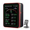 Monitor Jakości Powietrza 15-w-1 Wifi Aplikacja Tuya 15-w-1 Smart Tester z podstawą CO2 CO TVOC HCHO PM2.5 PM1.0 PM10 AQI Zasila