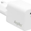 Aqiila W1 Ładowarka USB 20 W 1x USB-C® biały dom