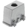 Grommet housing, size 16B, die-cast aluminum, 1 x M32, straight, screw locking, IP66/IP68/IP69/IPX9K, 19390160427