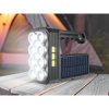 Latarka ręczna 11LED XPE 3xCOB Ładowanie solarne, MicroUSB, IP65
