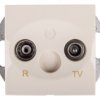 Simon 54 Gniazdo Antenowe Rd/Tv Końcowe Kremowe Daz.01/41