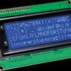 COM-LCD20X4 Development boards - LCD display 20x4, HD44780, blue, 16-pin