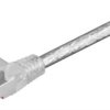 CAT 6 Kabel łączący, S/FTP (PiMF), Przezroczysty - Długość kabla 0.15 m