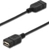 Digitus USB 2.0 adapter [1x złącze męskie Micro-B USB 2.0 - 1x złącze żeńskie USB-A 2.0] AK-300313-002-S 15.00 cm konstr