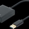 153690 Adapter, USB-A > HDMI, 1080p, black, 15 cm
