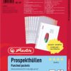 Koszulka na arkusze Herlitz 10840320 DIN A4 PP przeźroczysty 100 szt.