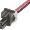 Kabel przewód-płytka, Mini-Fit TPA2, 600 V AC/DC, 9 A, raster: 4.2mm, 1m, Okrągły, Cyna