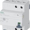 Residual current circuit breaker, 2 pole, 25 A, 30 mA, type A, 230 V, 5SV3322-6KK60