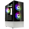 Kolink Kolink Observatory MX Glass ARGB Midi Tower Case - Black/White Midi Tower Obudowa, Obudowa gamingowa, Obudowa do