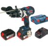 Wiertarko-Wkrętarka Aku. Udarowa Gsb 18V-110 C 2*5.0Ah Lbox