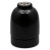 Porcelanowa oprawka wisząca E27 F510-3 czarna Ceramic Loft