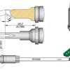 R470046 R470 soldering tip, special types, R470027/1.3 mm, drag solderin