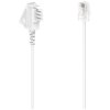 Hama 201119 DSL Cable TAE-F to RJ45 8p2c White 6 m