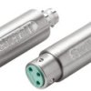 Adapter AV Żeńskie XLR (1) na Żeńskie BNC (1)