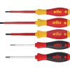 VDE screwdriver kit, SL/PZ2, PH1, PH2, 3.5 mm, 5.5 mm, slotted/Phillips/PlusMinus/Pozidriv, 47037
