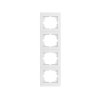 LOGI Ramka poczwórna pionowa Biały 021540002 25124