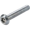 R-TECH 337057 Button Head Security Pin T Drive Screws M3 20mm T10 - Pk Of 100