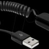 83163 USB 2.0 A plug/socket spiral cable