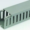 Koryto kablowe Szary PVC Wąski Koryto panelowe z otworami 40 mm 40mm 1m RS PRO