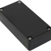 PC miniature enclosure, (L x W x H) 40 x 80 x 22 mm, black (RAL 9005), IP68, 1551WKBK