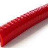 Edge protection profile, with steel frame, (W x H) 10 x 14.5 mm, max. clamping range 4 mm, PVC, red, HS-KSP-14-ROT-5M