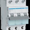 MBS320 Circuit breaker, 3 pole, 6 kA, B characteristic, 20 A, 3TE