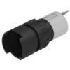 Element wykonawczy przycisku, Siłownik, do uzytku z: Urządzenia przełączające, Czarny, 18