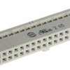 Złącze IDC 40-pinowe 2-rzędowe raster: 2.54mm Żeński Montaż na kablu HARTING