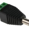 Wtyk zasilania DC Wtyk DC średnica zew: 5.5mm Montaż na kablu średnica wew: 2.1mm 1A 16 V