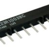 C83401 Thin Film Resistor Network Military, MIL-PRF-83401 Qualified, Type RZ070, RZ080, RZ090, RZ220, RZ221, RZ223, Single-In-Li