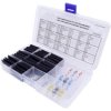 TruComponents 30408 Heatshrink set Blk Shrinkage:3:1 135 Parts