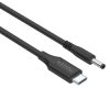 KABEL ZASILAJĄCY C14118BK-1.8M DC Jack 4.0 x 1.7 mm / USB-C 1.8 m UNITEK