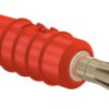 2 mm plug, solder connection, 0.5 mm², red, 22.2618-22
