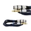 Vitalco Kabel Mikrofonowy Mk17 Xlr (Gniazdo) / Jack 6,3Mm Stereo (Wtyk) 3M