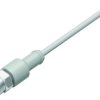 Sensor actuator cable, M12-cable plug, straight to open end, 5 pole, 5 m, TPE, gray, 4 A, 77 3729 0000 40405-0500
