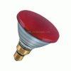 PAR38 E27 80W czerwony 230V GE