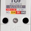 U010 Time-of-flight distance measuring unit (VL53L0X)