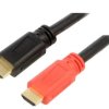 AK-330105-150-S Kabel HDMI 1.3 ze wzmacniaczem HDMI wtyk z obu stron PVC 15m