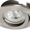 Lampa sufitowa LED OSRAM HOMELIGHTING Spotlight Recess Set Incl. Osram LED 4.3W GU10 Brushed Nickel 4099854444548 4.30 W