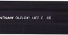 Przewód sterowniczy LAPP ÖLFLEX® LIFT F 420013/1, 4 G 1.5 mm², Produkty w metrach bieżących, czarny