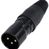 Rean AV RCX3M-Z-002-1 Złącze męskie XLR złącze męskie proste Ilość styków: 3 1 szt.