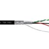 Kabel audio 4-żyłowy Kabel audio Ekranowany Tasker 0,13 mm2 Ø zew 5.2mm