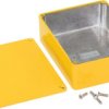 Aluminum die cast enclosure, (L x W x H) 119 x 94 x 42 mm, yellow, IP54, 1590BBSYL