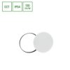 Plafoniera Led Nymphea Black I White Rings 18W 2350Lm Cct Ip54 250X52mm