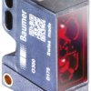 Czujniki fotoelektryczne Typu dyfuzyjnego w obudowie prostokątnej Baumer NACISNĄĆ/POCIĄGNĄĆ zakres 30 mm → 300