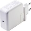 Dehner Elektronik Ładowarka podróżna 60 W 1x USB-C® Power Delivery, Power Delivery 3.0, QC 3.0 biały z adapterem europej