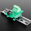 DIN Rail RJ-45 To Terminal Block Adapter (Vertical Jack) [discontinued]