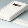 ABS handheld enclosure, (L x W x H) 152 x 83 x 33.5 mm, gray white (RAL 9002), IP65, A9073407